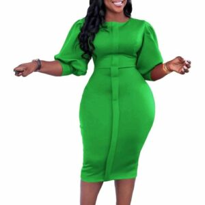 Green Office Gown